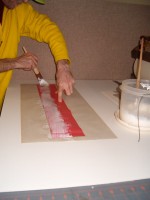 Highlight for Album: So you want to make boxes, belting the cloth