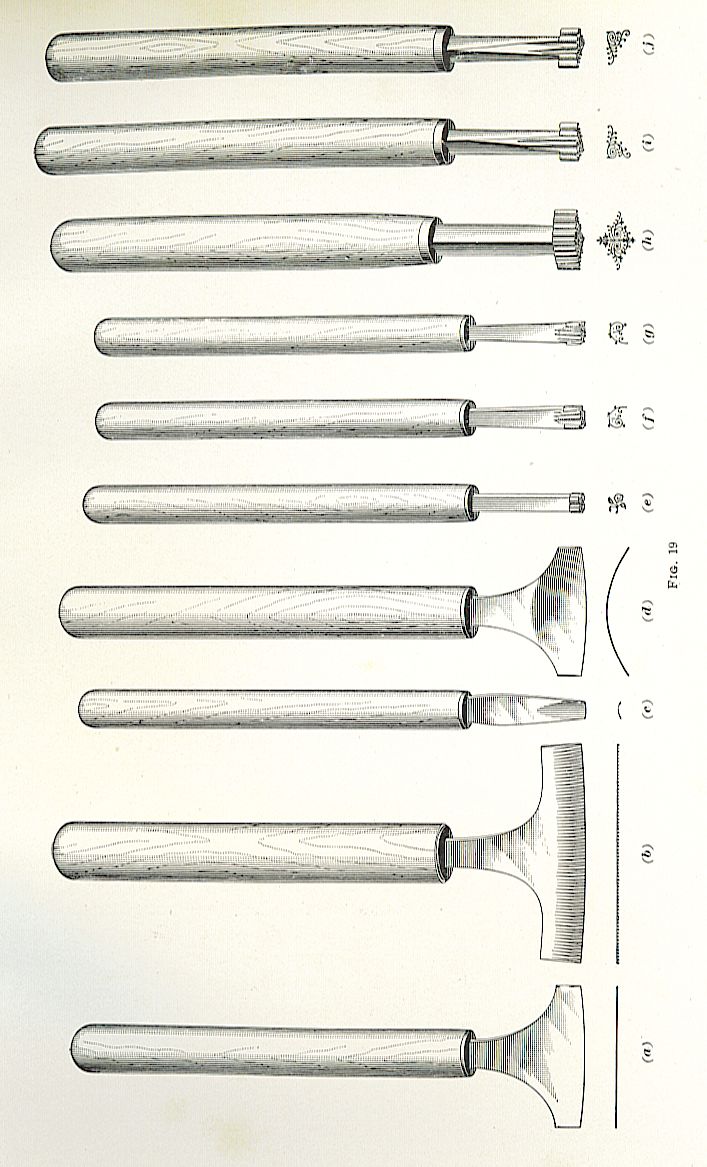 gold tooling tools