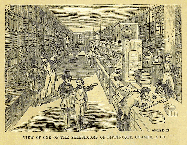 Store the salesroomof Lipincott and Grambo